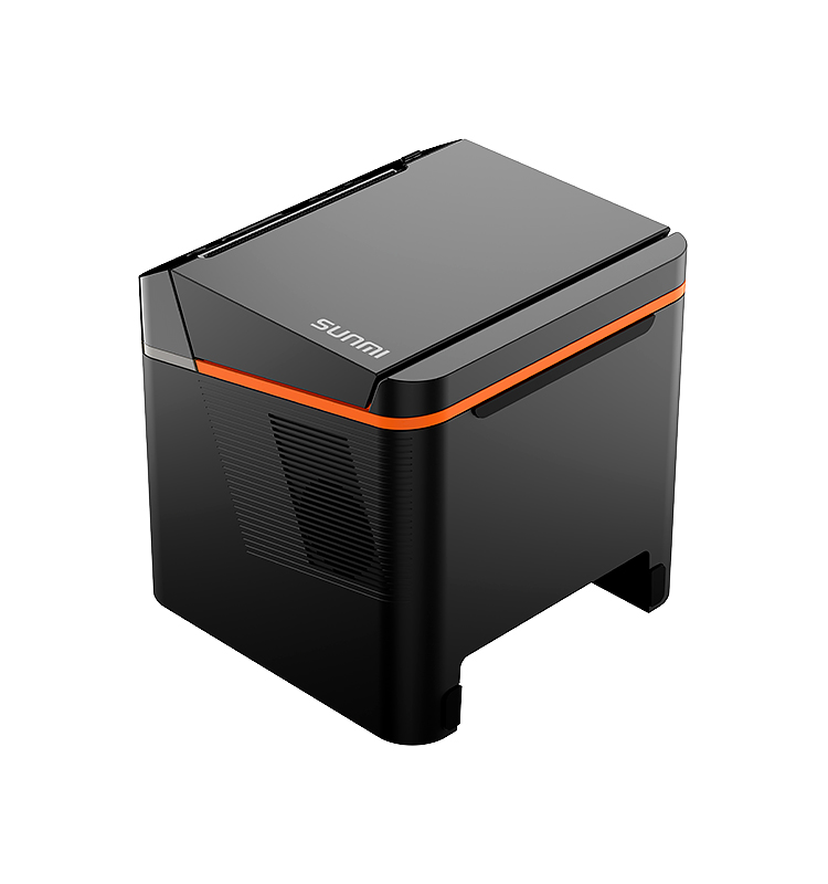 Receipt Printer - 80mm バーコードサーマルラベルレシートプリンター 低騒音 高速印刷 多言語対応 編集印刷