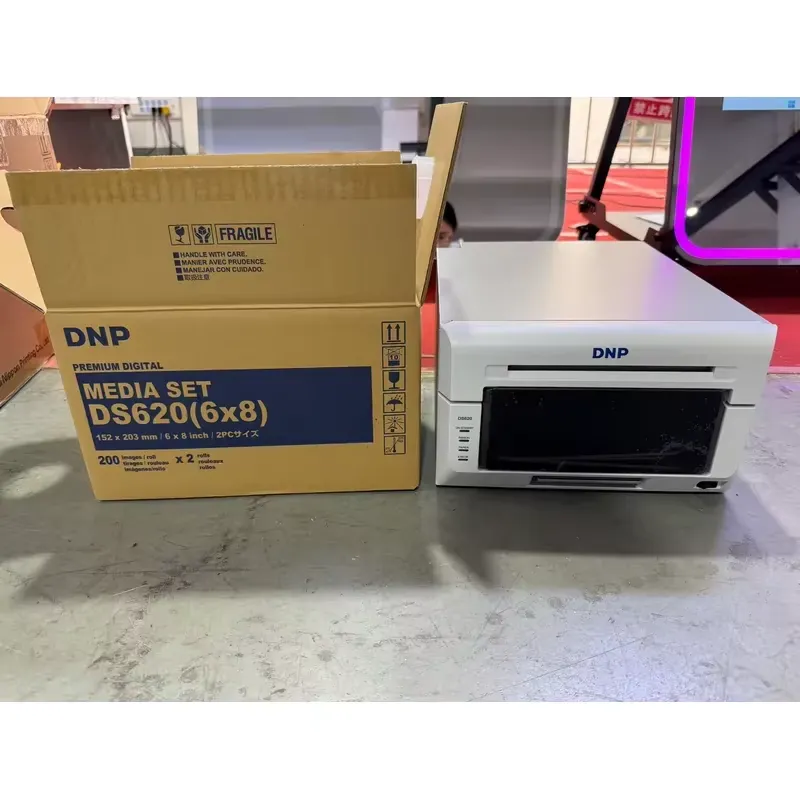 Photo Printer - DNP DS620インスタントフォトペーパー PVC素材 iPad、カメラ、スマートフォン、デジタル一眼レフ、プリンター対応 高品質光沢仕上げ 耐久性あり