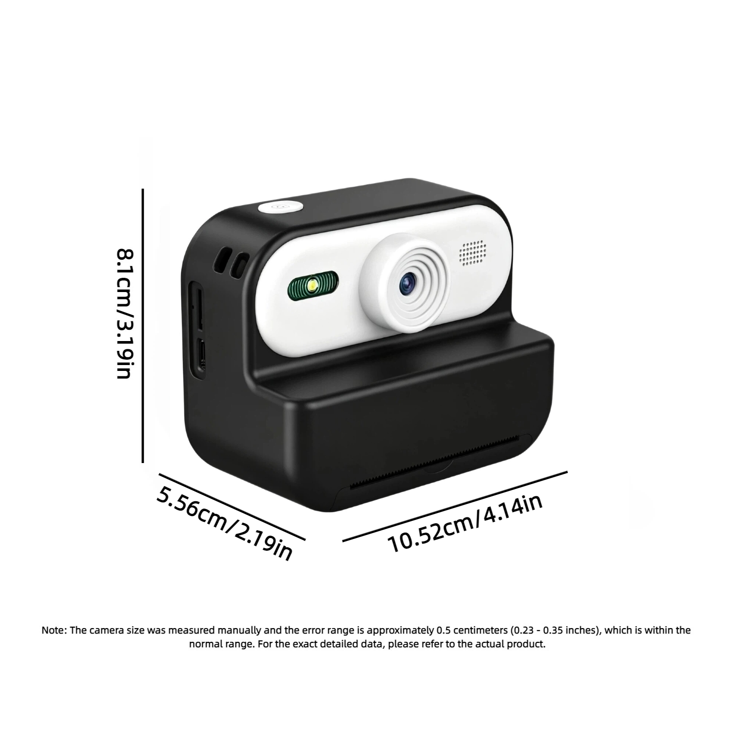 インスタントプリントカメラ ミニポータブルサーマルプリンター - Thermal Printer のレビューと価格