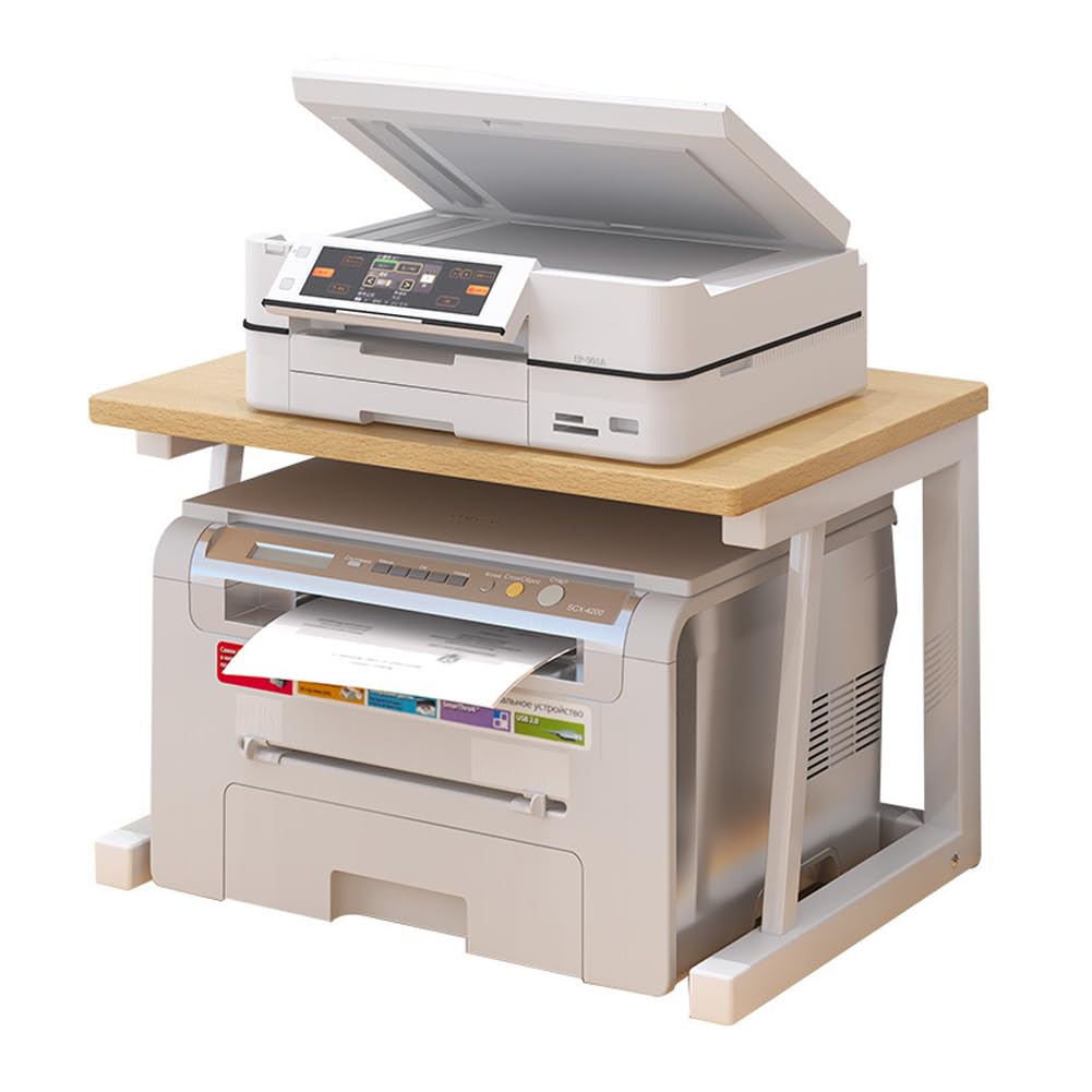 2段式の木製デスクトッププリンタースタンド。プリンター、スキ - Commercial Book Printing Machines のレビューと価格