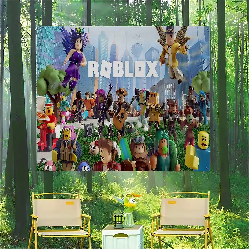 R-Robloxゲームアドバンスドプリント商業広告旗会社パー - Commercial Printing Company のレビューと価格