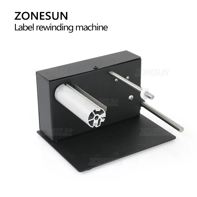 ZONESUN 自動ラベル巻き取り機。速度調整機能付き。バー - Barcode Printer のレビューと価格