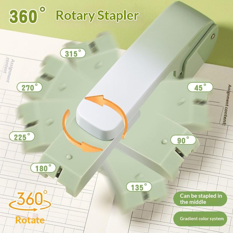 360度回転式ヘビーデューティーステープラー、滑り止めベース - Stapler Heavy Duty のレビューと価格