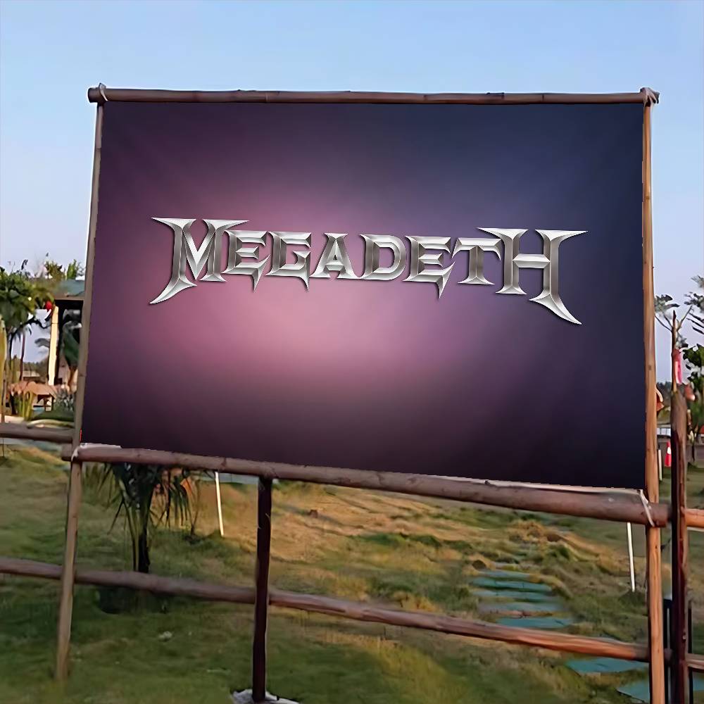 ロックメタルバンド「M-Megadeth」のロゴを用いた、高 - Commercial Printing Company のレビューと価格