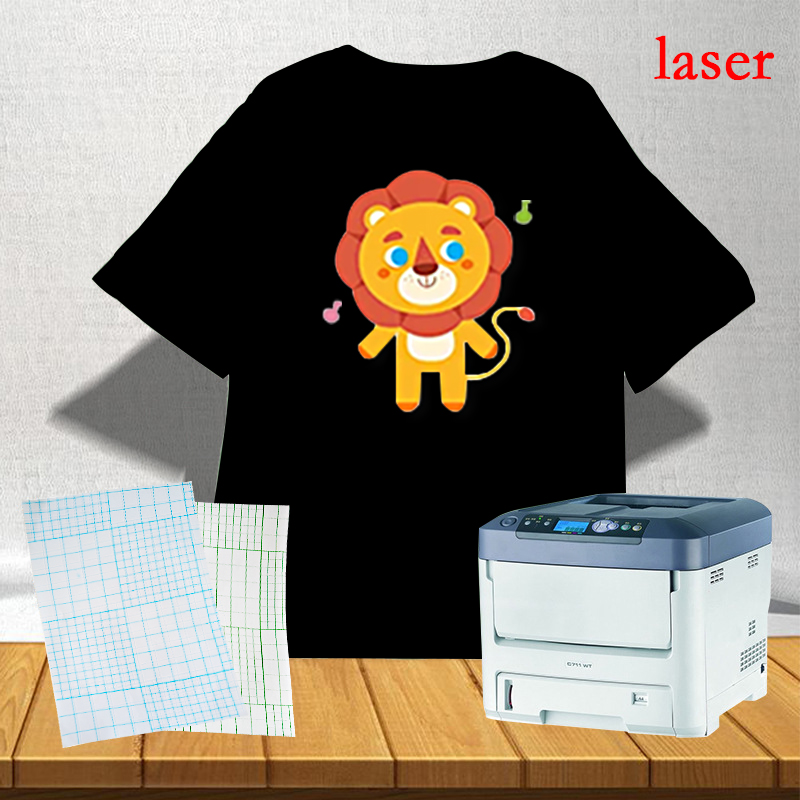 A4 10 個レーザー熱転写紙ダーク/ライトカラーホワイトレ - Commercial Fabric Printing Machine のレビューと価格